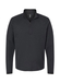 Adidas Men's Black Melange 3-Stripes Quarter-Zip  Black Melange || product?.name || ''