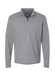 Adidas Grey Three Melange 3-Stripes Quarter-Zip Men's  Grey Three Melange || product?.name || ''