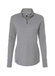 Adidas Grey Three Melange 3-Stripes Quarter-Zip Women's  Grey Three Melange || product?.name || ''