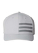 Adidas  Bold 3-Stripes Cap Grey  Grey || product?.name || ''