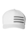 White Adidas  Bold 3-Stripes Cap  White || product?.name || ''