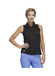 Adidas Women's Black Golf  Spacedye Sleeveless Polo  Black || product?.name || ''