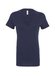 Bella+Canvas Women's Jersey Deep V-Neck T-Shirt Navy Navy || product?.name || ''