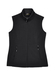 Core 365 Women's Black Cruise Two-Layer Fleece Bonded Soft Shell Vest  Black || product?.name || ''