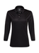 Callaway Women's Black Golf  3/4 Sleeve Core Performance Polo  Black || product?.name || ''