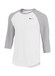 Nike White Dri-FIT Three-Quarter-Sleeve Raglan T-Shirt Men's  White || product?.name || ''