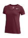 Women's Deep Maroon / White Nike Dri-FIT T-Shirt  Deep Maroon / White || product?.name || ''