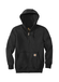 Carhartt Men's Black Rain Defender Paxton Heavyweight Hooded Zip-Front Sweatshirt  Black || product?.name || ''