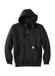 Carhartt Men's Black Rain Defender Paxton Heavyweight Hooded Zip Mock Sweatshirt  Black || product?.name || ''