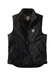 Carhartt Men's Black Sherpa-Lined Mock Neck Vest  Black || product?.name || ''