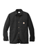 Carhartt Men's Black Rugged Flex Fleece-Lined Shirt Jacket  Black || product?.name || ''