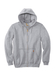 Carhartt Heather Grey Midweight Hooded Zip-Front Sweatshirt Men's  Heather Grey || product?.name || ''