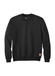 Carhartt Men's Black Midweight Crewneck Sweatshirt  Black || product?.name || ''