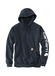 Carhartt Men's Midweight Hooded Logo Sweatshirt New Navy  New Navy || product?.name || ''