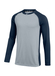 Nike Men's Dri-FIT Long-Sleeve T-Shirt Blue Grey / Team Navy  Blue Grey / Team Navy || product?.name || ''