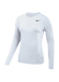 Nike Pro Long-Sleeve Mesh T-Shirt Women's White / Black  White / Black || product?.name || ''