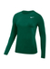 Gorge Green / White Nike Pro Long-Sleeve Mesh T-Shirt Women's  Gorge Green / White || product?.name || ''