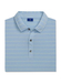 Men's Footjoy Blue Haze / Lime Drirelease Open Stripe Jersey Self Collar Athletic Fit Polo  Blue Haze / Lime || product?.name || ''