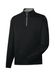 FootJoy Men's Lightweight Solid Midlayer with Trim Black || product?.name || ''
