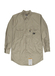 Khaki Berne Men's Flame-Resistant Button-Down Work Shirt  Khaki || product?.name || ''