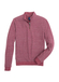 Men's Currant Johnnie-O Skiles Striped Quarter-Zip  Currant || product?.name || ''