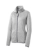 Port Authority Grey Heather Sweater Fleece Jacket Women's  Grey Heather || product?.name || ''