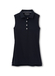 Peter Millar Women's Sleeveless Banded Button Polo Black || product?.name || ''