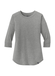 New Era Shadow Grey Heather Heritage Blend 3/4-Sleeve Baseball Raglan T-Shirt Women's  Shadow Grey Heather || product?.name || ''