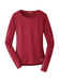 Women's Ripped Red OGIO Endurance Pulse Crew Long-Sleeve T-Shirt  Ripped Red || product?.name || ''