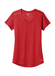 Women's Ripped Red OGIO ENDURANCE Peak V-Neck Short-Sleeve T-Shirt  Ripped Red || product?.name || ''