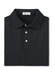 Peter Millar Men's Black Solid Performance Polo - Knit Collar  Black || product?.name || ''