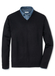 Peter Millar Men's Black Autumn Crest V-Neck Sweater  Black || product?.name || ''