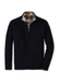 Peter Millar Men's Black Artisan Crafted Cashmere Flex Quarter-Zip  Black || product?.name || ''