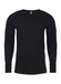 Next Level Men's Black Cotton Long-Sleeve Crew T-Shirt  Black || product?.name || ''