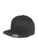 New Era Flat Bill Snapback Hat Black   Black || product?.name || ''