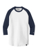 New Era True Navy / White Men's Heritage Blend 3/4-Sleeve Baseball Raglan T-Shirt  True Navy / White || product?.name || ''
