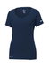 Nike Women's Dri-FIT Scoop Neck T-Shirt Navy  Navy || product?.name || ''