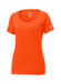 Women's Nike Core Cotton Scoop Neck T-Shirt  Brilliant Orange Brilliant Orange || product?.name || ''