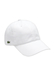 White Lacoste  Men's Contrast Strap Cotton Hat  White || product?.name || ''