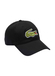 Lacoste Contrast Strap And Oversized Crocodile Cotton Hat Black   Black || product?.name || ''