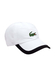 White / Black Lacoste  Men's SPORT Contrast Border Lightweight Hat  White / Black || product?.name || ''