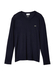 Lacoste Men's Pima V-Neck Long-Sleeve T-Shirt Navy  Navy || product?.name || ''