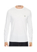Lacoste Pima Crewneck Long-Sleeve T-Shirt Men's White  White || product?.name || ''