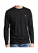 Lacoste Men's Black Pima Crewneck Long-Sleeve T-Shirt  Black || product?.name || ''