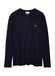 Lacoste Men's Pima Crewneck Long-Sleeve T-Shirt Navy  Navy || product?.name || ''