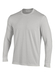 Under Armour Silver Heather Performance Long-Sleeve Cotton T-Shirt Men's  Silver Heather || product?.name || ''