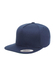 Yupoong Navy 5-Panel Cotton Twill Snapback Hat   Navy || product?.name || ''
